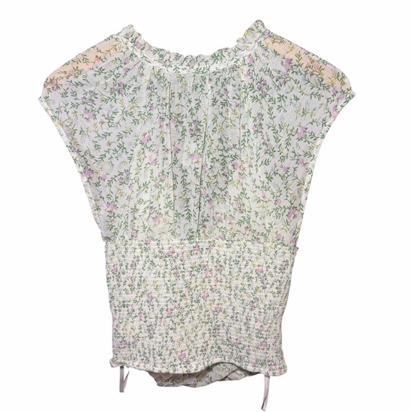 NEW Free People Ma Cherie Floral Top Size Large - Picture 5 of 8